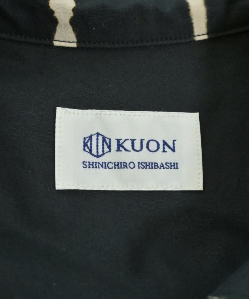 KUON（クオン）カジュアルシャツ 黒 サイズ:L メンズ/2200639451039