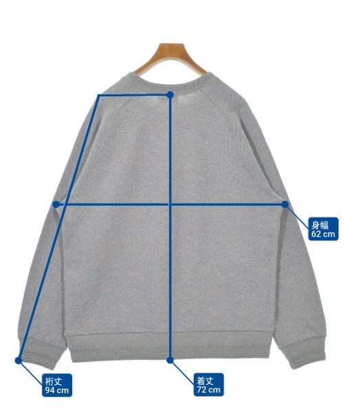 KUON（クオン）スウェット グレー サイズ:XL メンズ/2200640701147