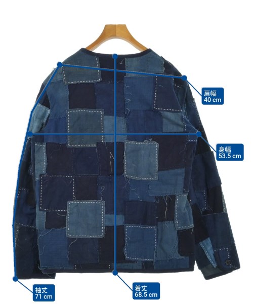 KUON（クオン）カジュアルジャケット 紺 サイズ:M メンズ/2200626964016