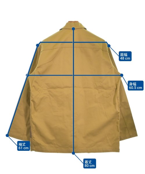 KUON（クオン）ブルゾン 茶 サイズ:L メンズ/2200673369260