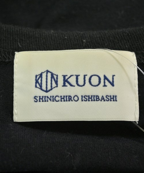 KUON（クオン）Tシャツ・カットソー 黒 サイズ:M メンズ/2200695083021