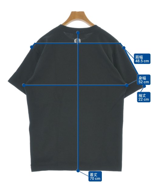 KUON（クオン）Tシャツ・カットソー 黒 サイズ:M メンズ/2200646491028