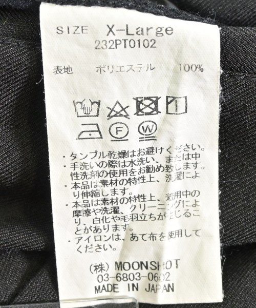 KUON（クオン）スラックス 黒 サイズ:XL メンズ/2200712282024