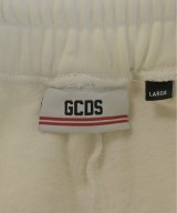 GCDS（ジーシーディーエス）スウェットパンツ 白 サイズ:L メンズ/2200477165143