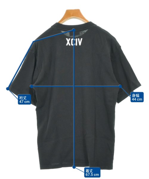 GCDS（ジーシーディーエス）Tシャツ・カットソー 黒 サイズ:M メンズ/2200698353077