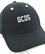 GCDS（ジーシーディーエス）キャップ 黒 サイズ:- レディース/2200636754447