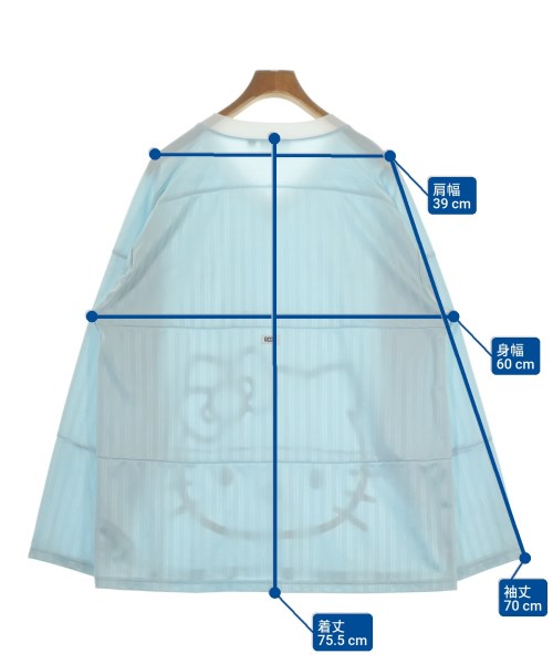 GCDS（ジーシーディーエス）Tシャツ・カットソー 青 サイズ:L メンズ/2200651643146