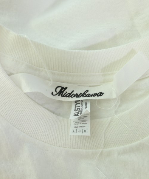 midorikawa....（ミドリカワ）Tシャツ・カットソー 白 サイズ:L メンズ/2200608018119
