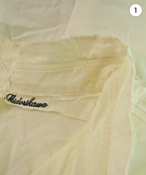 midorikawa....（ミドリカワ）カジュアルシャツ 白 サイズ:F メンズ/2200653550275