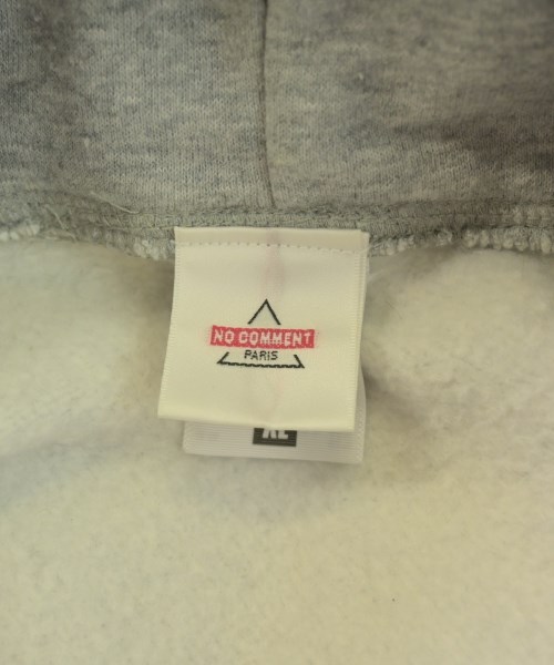 NO COMMENT PARIS（ノーコメントパリ）パーカー グレー サイズ:XL メンズ/2200731444083