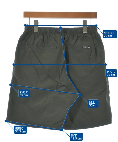 LOWERCASE（ロウワーケース）ショートパンツ カーキ サイズ:M メンズ/2200616156087