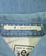 e JEANS（イージーンズ）カジュアルシャツ 青 サイズ:2(M位) レディース/2200682447058