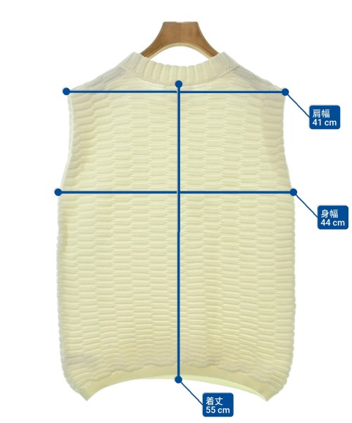 Molli（モリー）ベスト/ノースリーブ 白 サイズ:F レディース/2200640055653