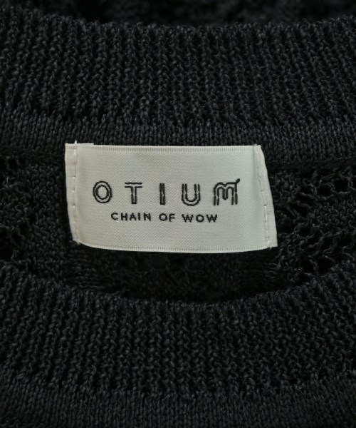 OTIUM（オティウム）ベスト/ノースリーブ 黒 サイズ:M レディース/2200720631036