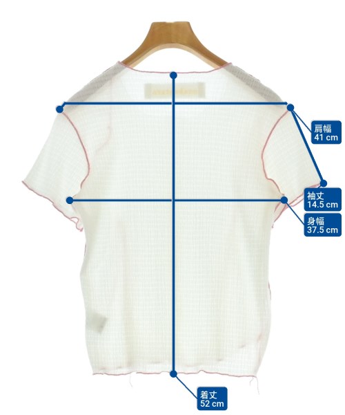 osakentaro（オサケンタロウ）Tシャツ・カットソー 白 サイズ:F レディース/2200660103020