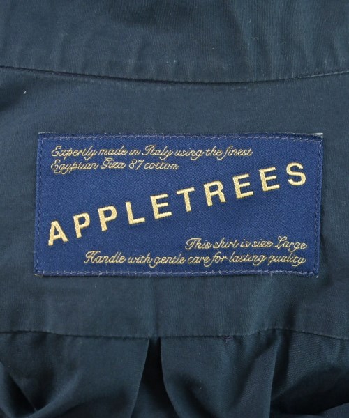 APPLETREES（アップルツリーズ）カジュアルシャツ 紺 サイズ:L メンズ/2200618800018