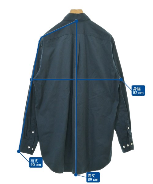 APPLETREES（アップルツリーズ）カジュアルシャツ 紺 サイズ:L メンズ/2200618800018