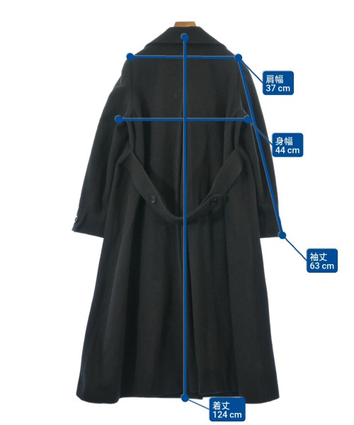 NOISE MAKER（ノイズメーカー）コート 黒 サイズ:38(M位) レディース/2200671053024