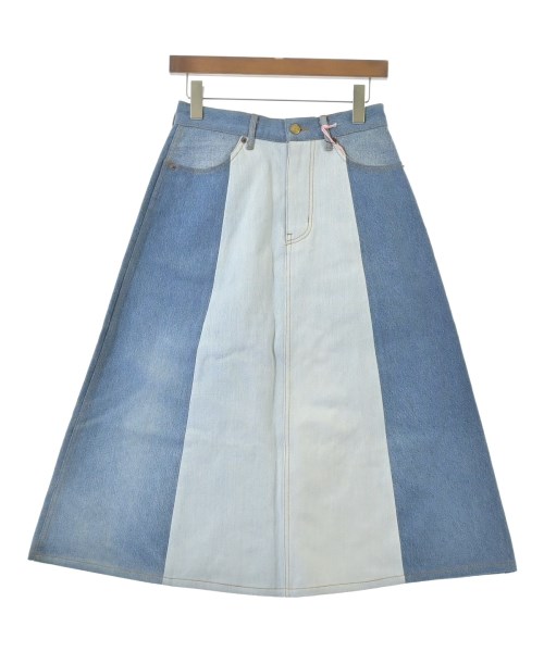 B SIDES(ビーサイズ)ロング・マキシ丈スカート 青 サイズ:S/2200631195719