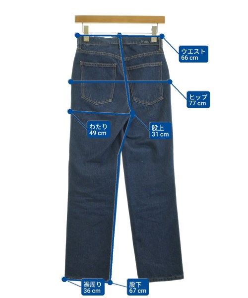 B SIDES（ビーサイズ）デニムパンツ 青 サイズ:24(S位) レディース/2200675180054
