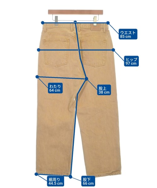 B SIDES（ビーサイズ）デニムパンツ ベージュ サイズ:32(L位) メンズ/2200622037073