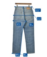 B SIDES（ビーサイズ）デニムパンツ 青 サイズ:26(M位) レディース/2200646597065