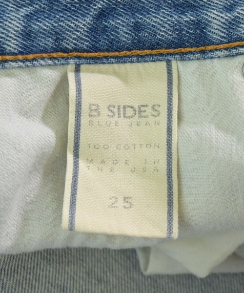 B SIDES（ビーサイズ）ショートパンツ 青 サイズ:25(S位) レディース/2200689189029