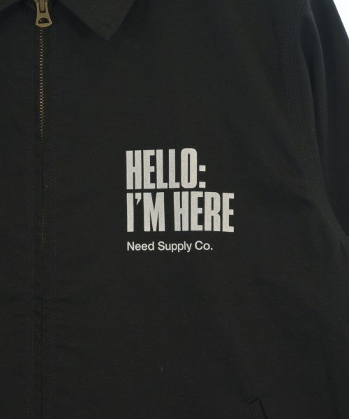 NEED（ニード）ブルゾン 黒 サイズ:M メンズ/2200680822031