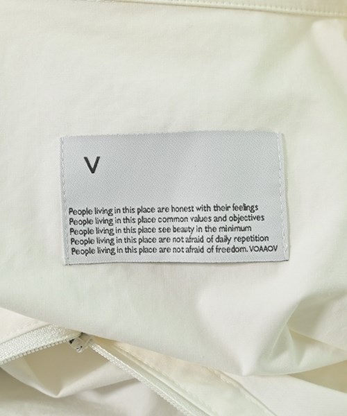 VOAAOV（ヴォアーブ）カジュアルシャツ 白 サイズ:2(M位) メンズ/2200654681022