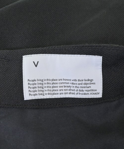 VOAAOV（ヴォアーブ）その他 黒 サイズ:1(L位) メンズ/2200655971030