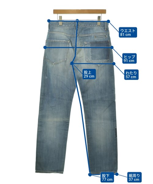 e DENIM（イーデニム）デニムパンツ 青 サイズ:2(M位) メンズ/2200648494133