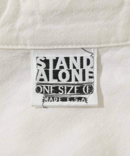 STAND ALONE（スタンド・アローン）カジュアルシャツ 白 サイズ:F レディース/2200724054138