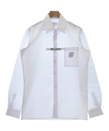 XANDER ZHOU（ザンダーゾウ）カジュアルシャツ 白 サイズ:50(XL位 ...
