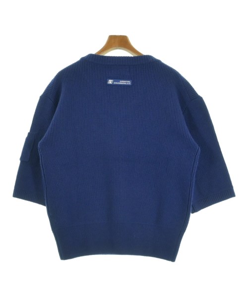 XANDER ZHOU（ザンダーゾウ）ニット・セーター 青 サイズ:46(M位) メンズ/2200634035012
