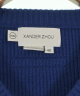 XANDER ZHOU（ザンダーゾウ）ニット・セーター 青 サイズ:46(M位) メンズ/2200634035012