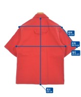 XANDER ZHOU（ザンダーゾウ）カジュアルシャツ 赤 サイズ:46(M位) メンズ/2200658489037