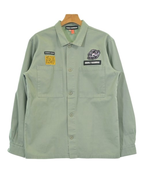 DOUBLE RAINBOUU(ダブルレインボー)カジュアルシャツ カーキ サイズ:XS/2200675364195