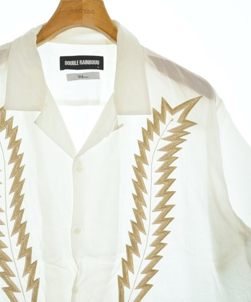 DOUBLE RAINBOUU（ダブルレインボー）カジュアルシャツ 白 サイズ:L メンズ/2200655941071