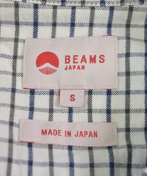 BEAMS JAPAN（ビームスジャパン）カジュアルシャツ 白 サイズ:S メンズ/2200632647453