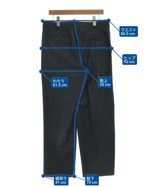 BEAMS JAPAN（ビームスジャパン）スラックス 紺 サイズ:L メンズ/2200643924024