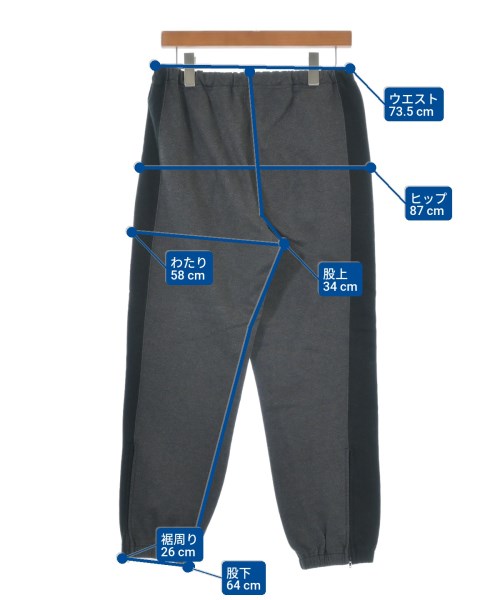 BEAMS JAPAN（ビームスジャパン）スウェットパンツ グレー サイズ:0(XS位) メンズ/2200629326125