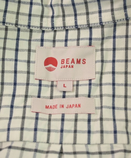 BEAMS JAPAN（ビームスジャパン）カジュアルシャツ 白 サイズ:L メンズ/2200607023268