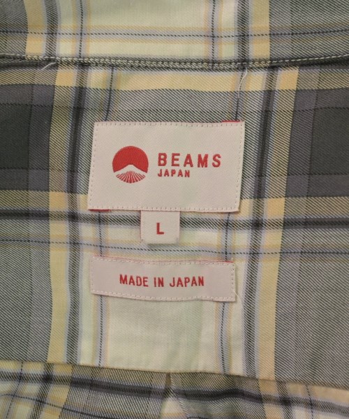 BEAMS JAPAN（ビームスジャパン）カジュアルシャツ グレー サイズ:L メンズ/2200607023275