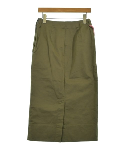 BEAMS JAPAN（ビームスジャパン）ロング・マキシ丈スカート カーキ サイズ:1(S位) レディース/2200700131051