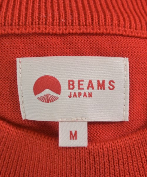 BEAMS JAPAN（ビームスジャパン）ニット・セーター 赤 サイズ:M メンズ/2200736461047