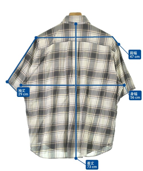 BEAMS JAPAN（ビームスジャパン）カジュアルシャツ グレー サイズ:XS メンズ/2200691335063