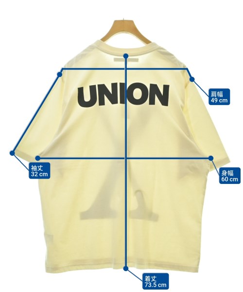 union（ユニオン）Tシャツ・カットソー ベージュ サイズ:5(XXL位) メンズ/2200549231066