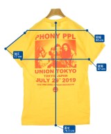 union（ユニオン）Tシャツ・カットソー 黄 サイズ:M メンズ/2200623375051