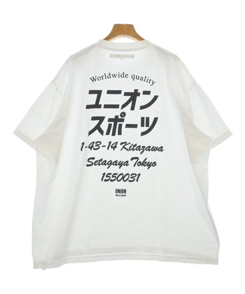union（ユニオン）Tシャツ・カットソー 白 サイズ:5(XXL位) メンズ/2200606842037