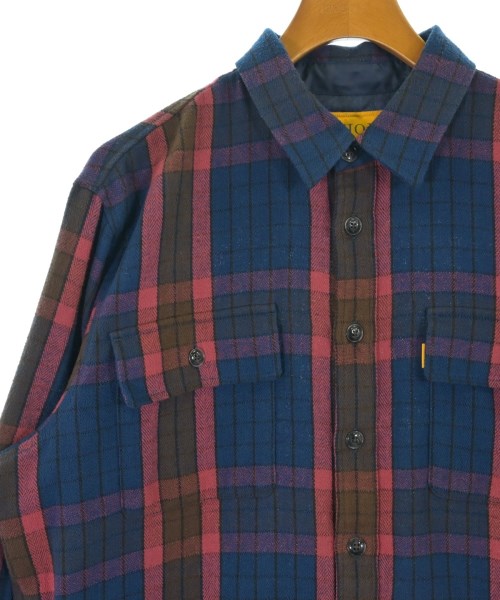 union（ユニオン）カジュアルシャツ 紺 サイズ:1(S位) メンズ/2200672589041